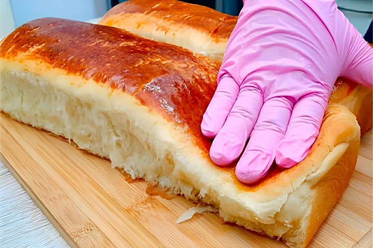 Esse é o pão caseiro mais fofinho do mundo uma delícia para o seu café da manhã ou lanche