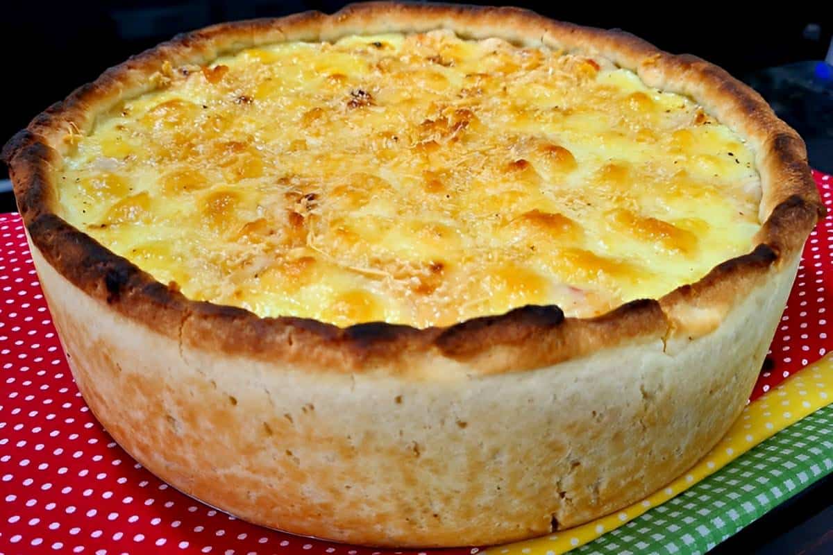 Quiche de palmito fácil uma delícia para o seu lanche ou jantar