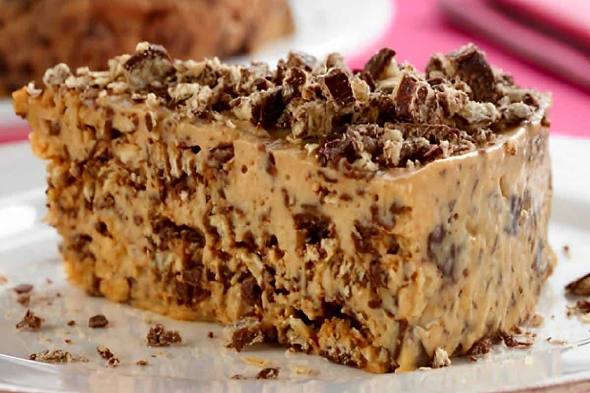 Torta de bis com 3 ingredientes simples e fácil fica pronta em 10 minutos perfeita para o natal