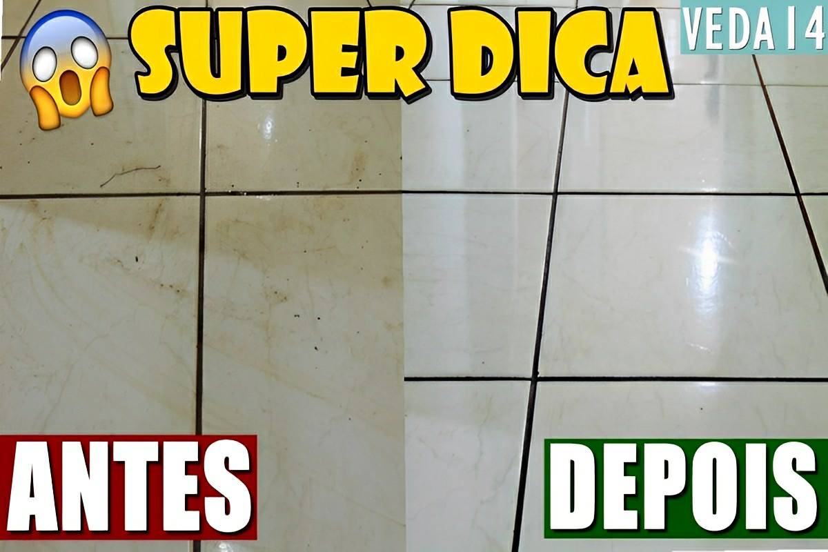 Como deixar seu piso brilhando com 2 ingredientes que você tem no armário