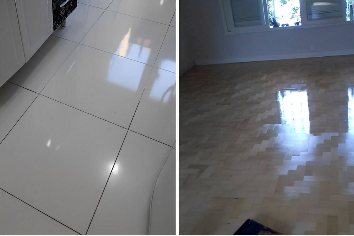 Como deixar todos os tipos de piso brilhando com essa misturinha mágica caseira