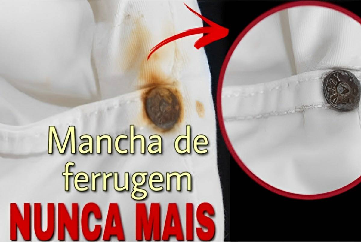 Como tirar manchas de ferrugem das roupas brancas e deixá-las como novas