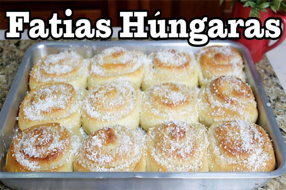 Fatias húngaras fofinhas e fáceis de preparar para servir com chá ou café