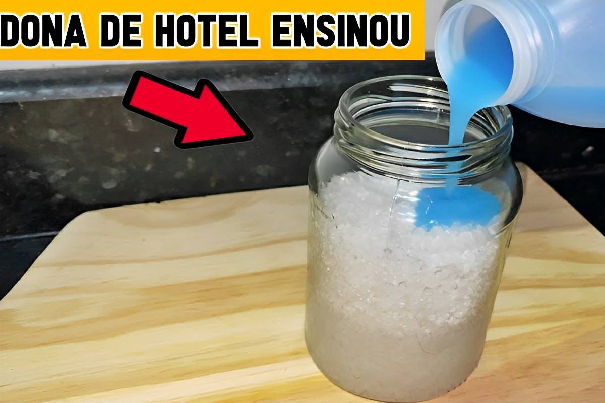 A dona do hotel me ensinou essa misturinha caseira para deixar a casa sempre cheirosa