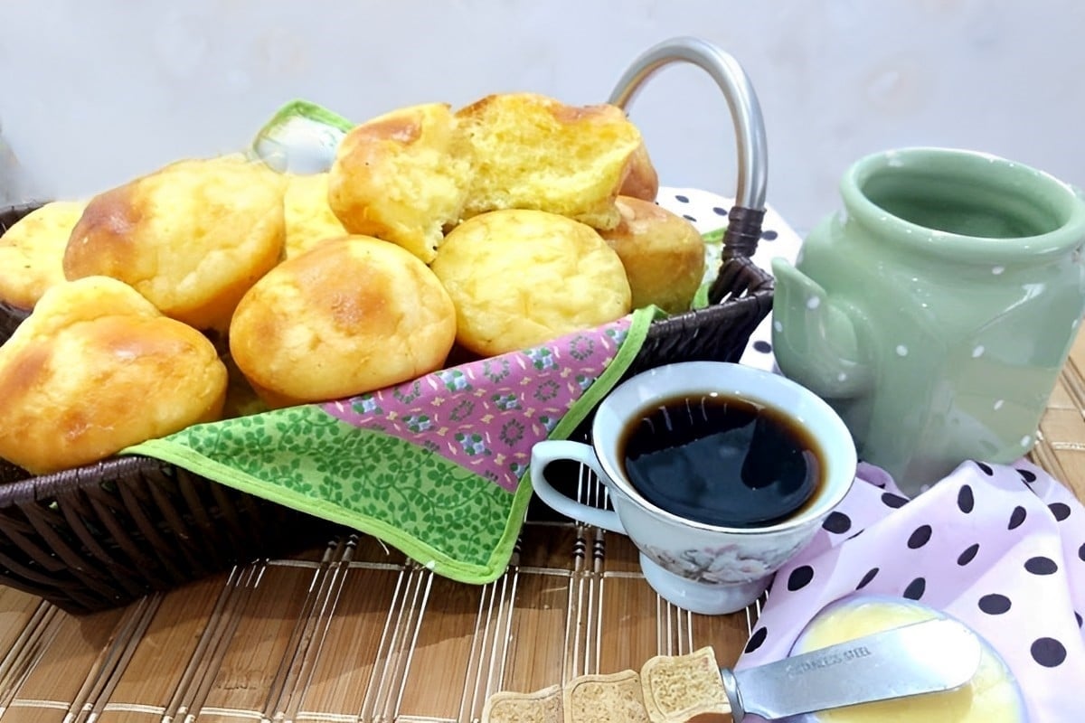 Pão de minuto pra você que não quer ir na padaria nem perder tempo na cozinha