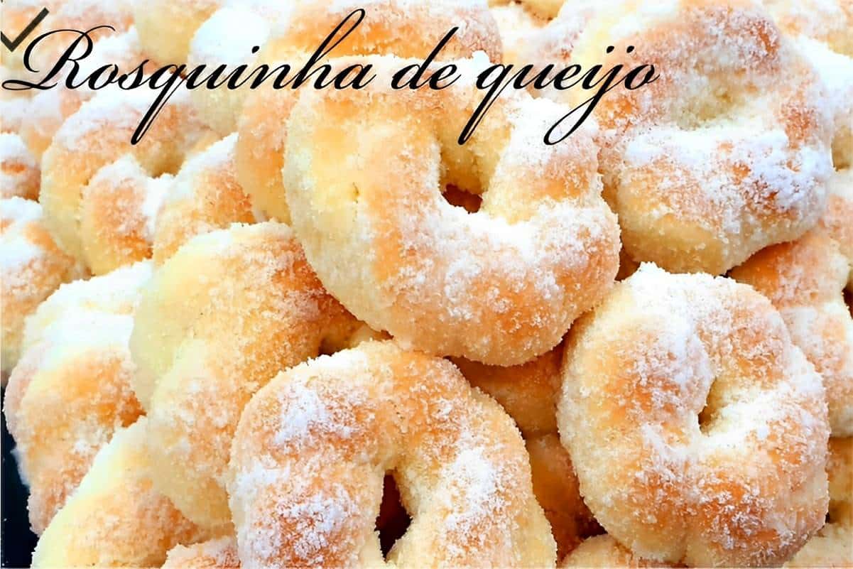 Rosquinha de queijo fácil e deliciosa perfeita para o seu café ou lanche da tarde