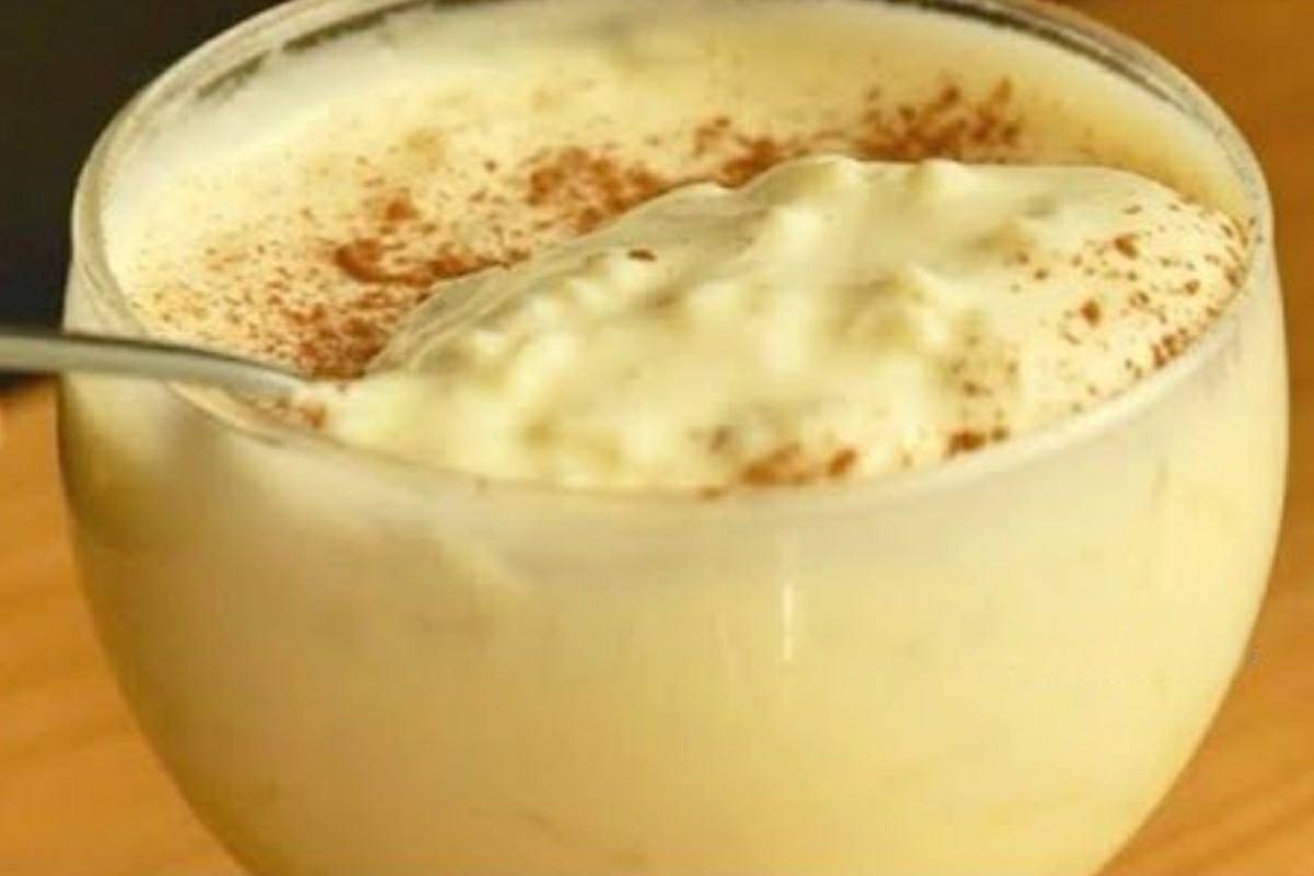 Arroz doce cremoso uma sobremesa deliciosa igual minha avó fazia na roça
