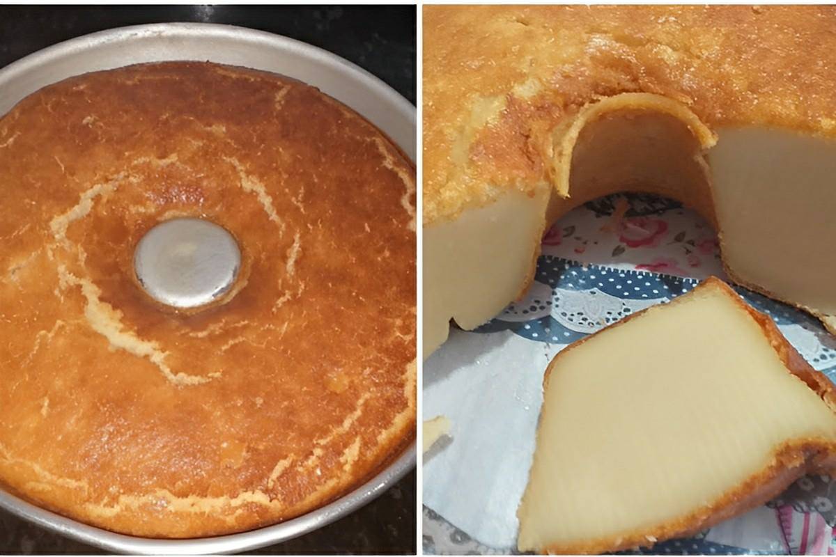 Bolo de leite moça um bolo cremoso e fácil de preparar que combina com seu café ou lanche