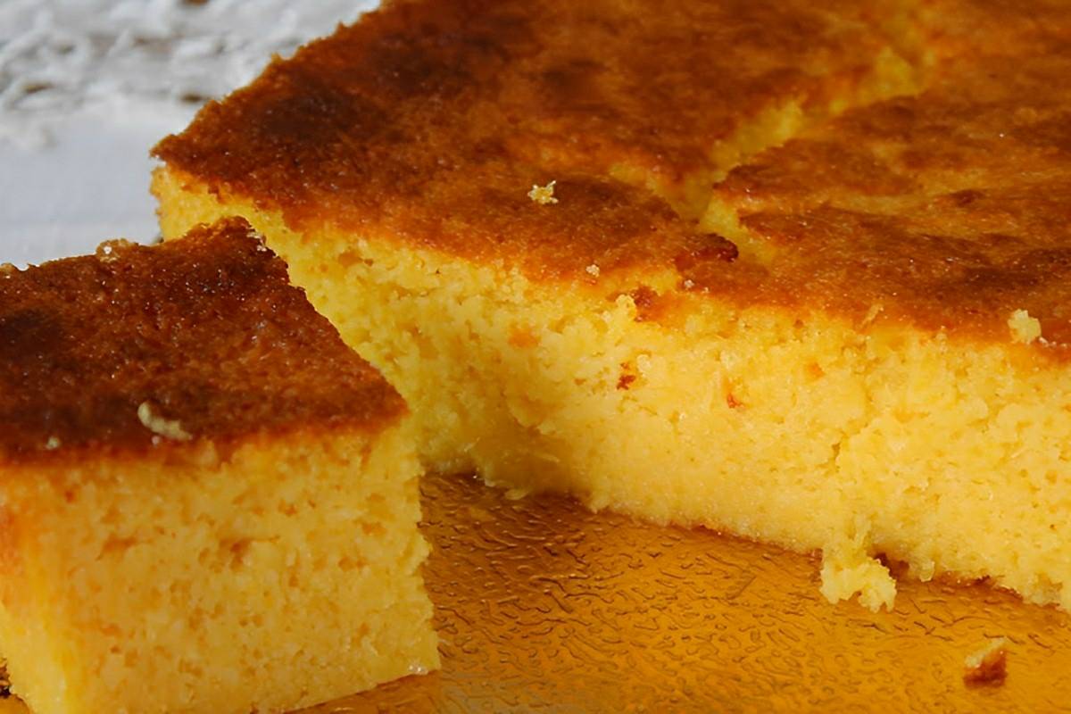 O melhor bolo de milho de todos os tempos feito sem fubá nem farinha de trigo uma delícia