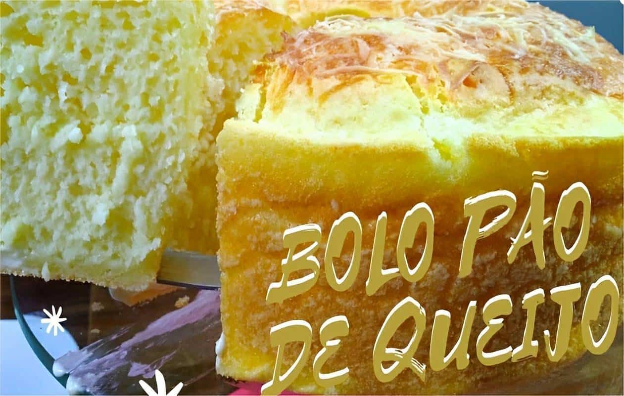 Bolo pão de queijo muito simples de fazer basta bater os ingredientes e assar