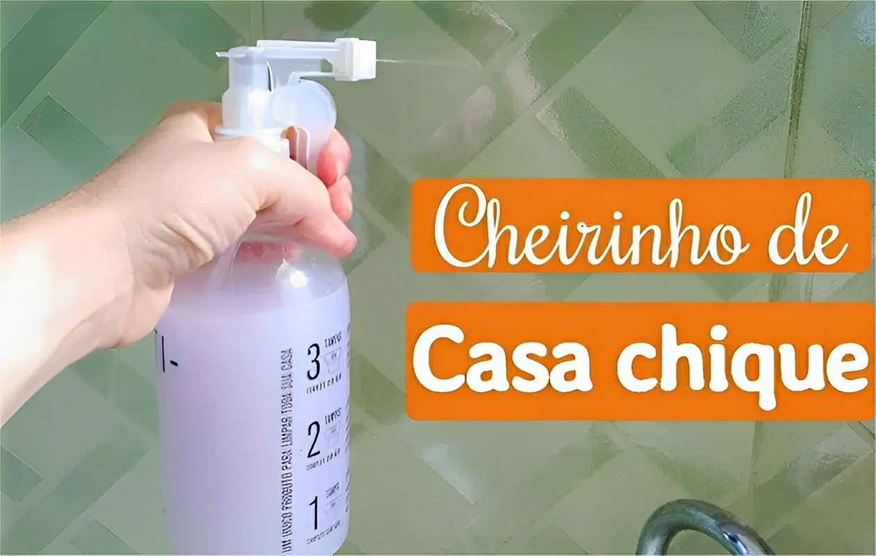 Misturinha caseira para dar cheirinho de casa nova feito com produtos que tem no seu armário