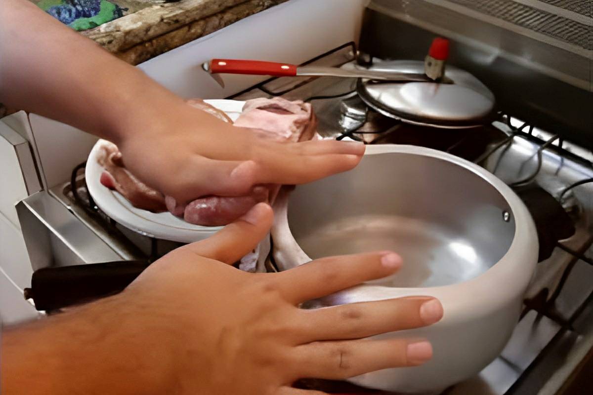 Churrasco na panela de pressão fica pronto em minutos é perfeito para o fim de semana