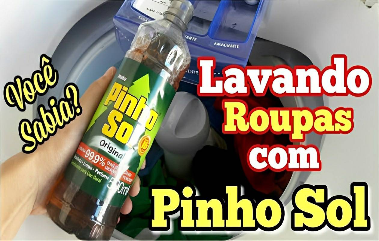 Coloquei pinho sol na minha maquina e minhas roupas coloridas ficam como novas com essa dica