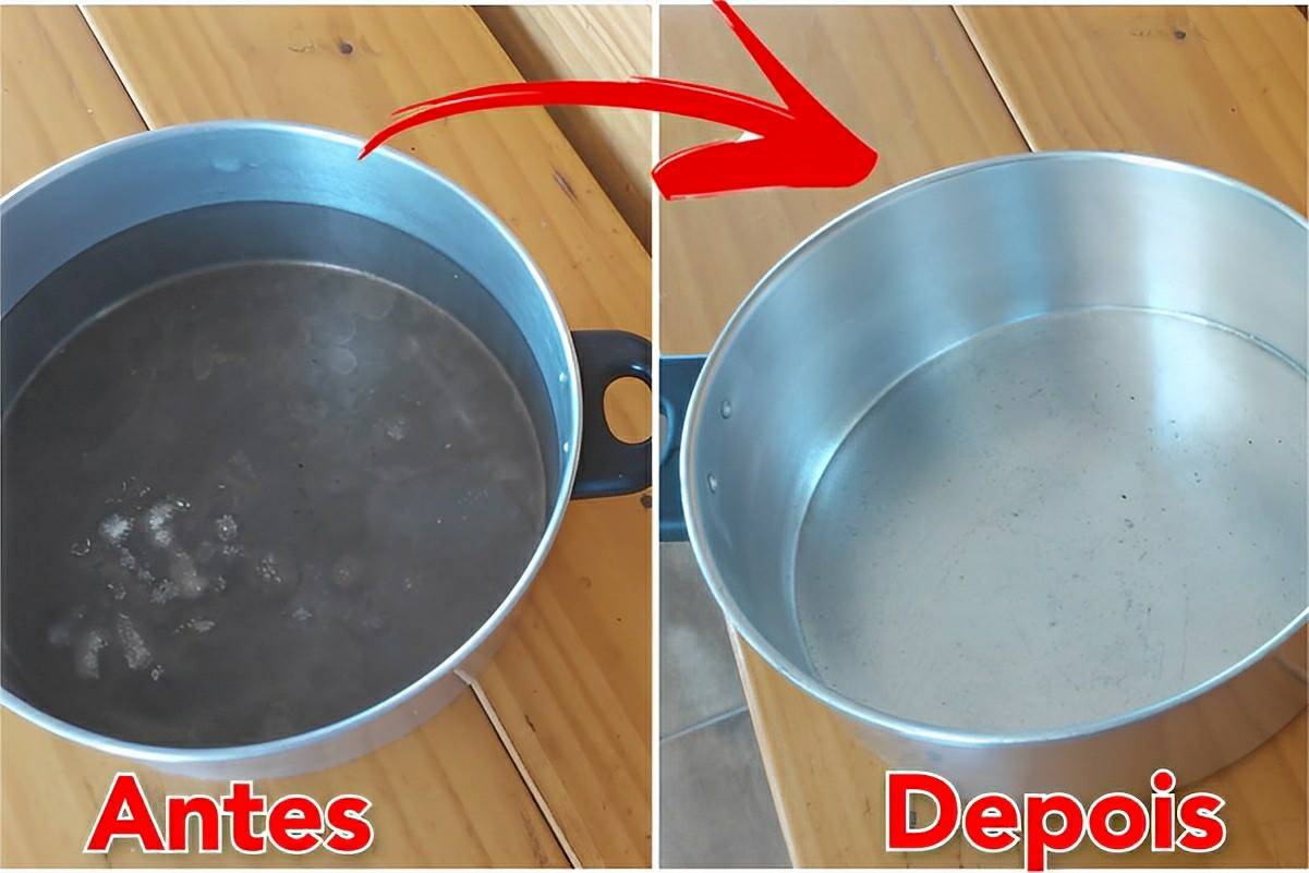 Como limpar manchas escuras das panelas e assadeiras ficam novinhas sem fazer esforço