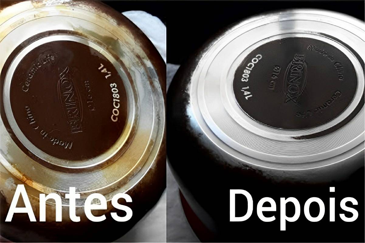 Como limpar panela queimada de gordura com essa misturinha mágica que deixa sua panela nova