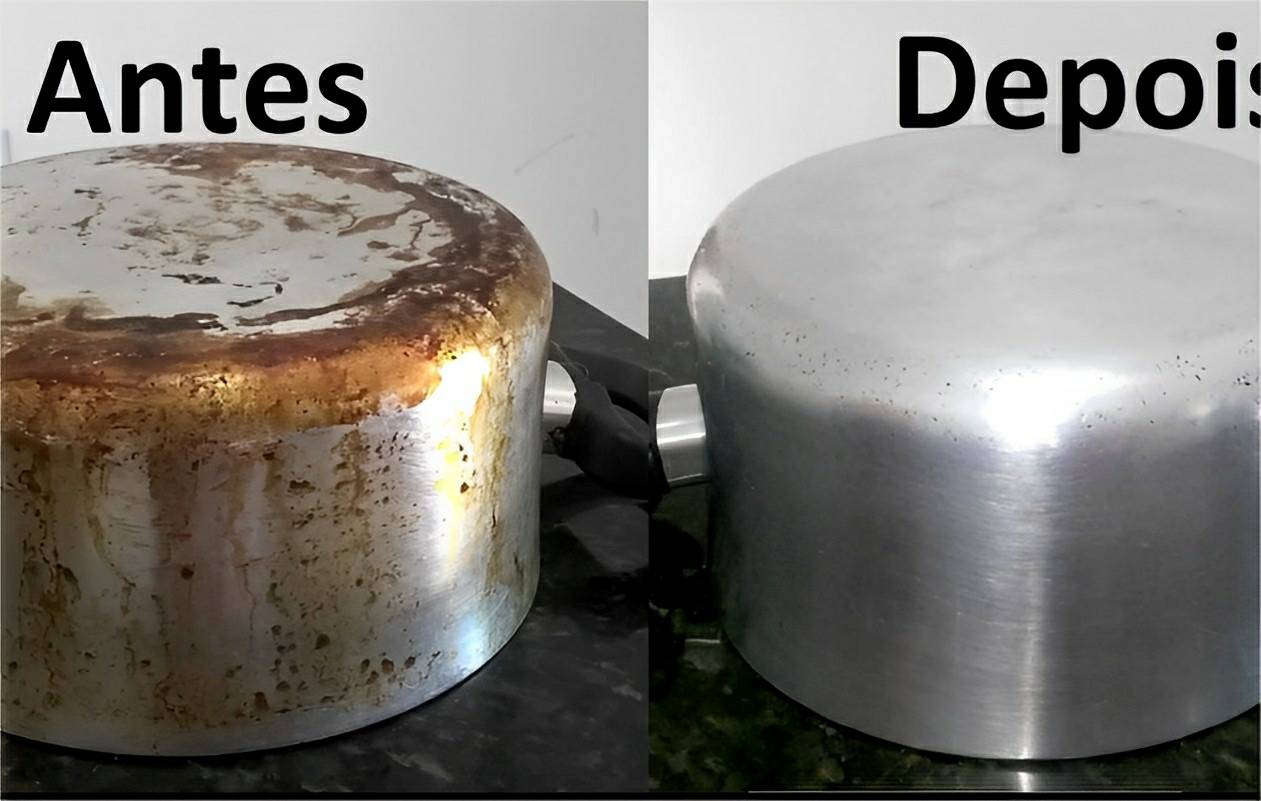 Como limpar panela queimada de gordura e deixá-la brilhando novamente com apenas 3 ingredientes