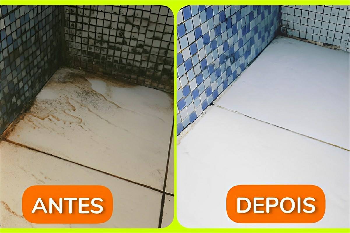 Como limpar piso azulejo e rejunte do banheiro com essa misturinha caseira que remove tudo