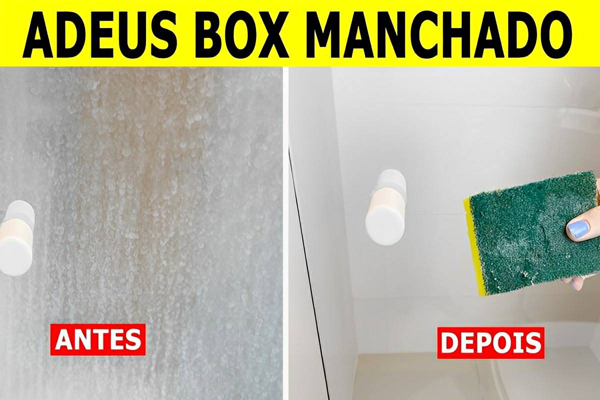 Como tirar manchas de espelho e do box do banheiro usando ingredientes que você tem em casa