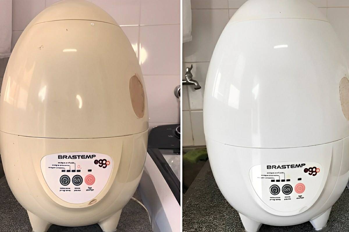 Como tirar o amarelado de eletrodomésticos usando apenas 1 ingrediente simples e fácil de encontrar