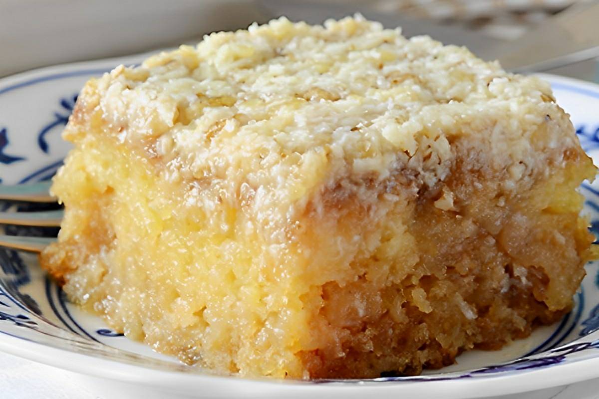 Bolo doce do céu perfeito para servir como lanche ou sobremesa sua família vai amar
