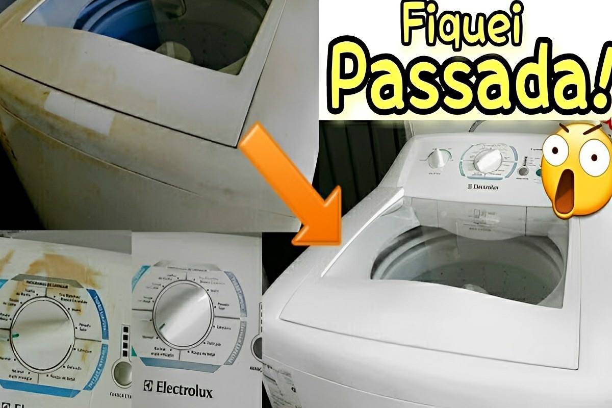 Fiz uma limpeza completa da máquina de lavar roupas e parece que ela acabou de chegar da loja