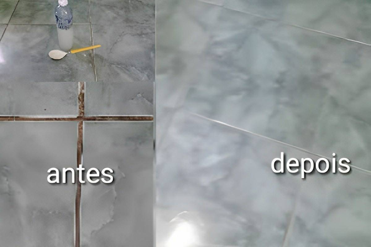 Misture sal e detergente e limpe os rejuntes do banheiro e cozinha eles ficarão brancos como novos