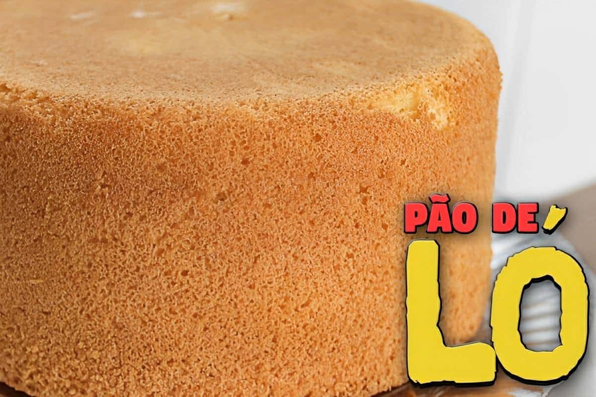 Pão de ló profissional com apenas 3 ingredientes para rechear e cobrir como quiser