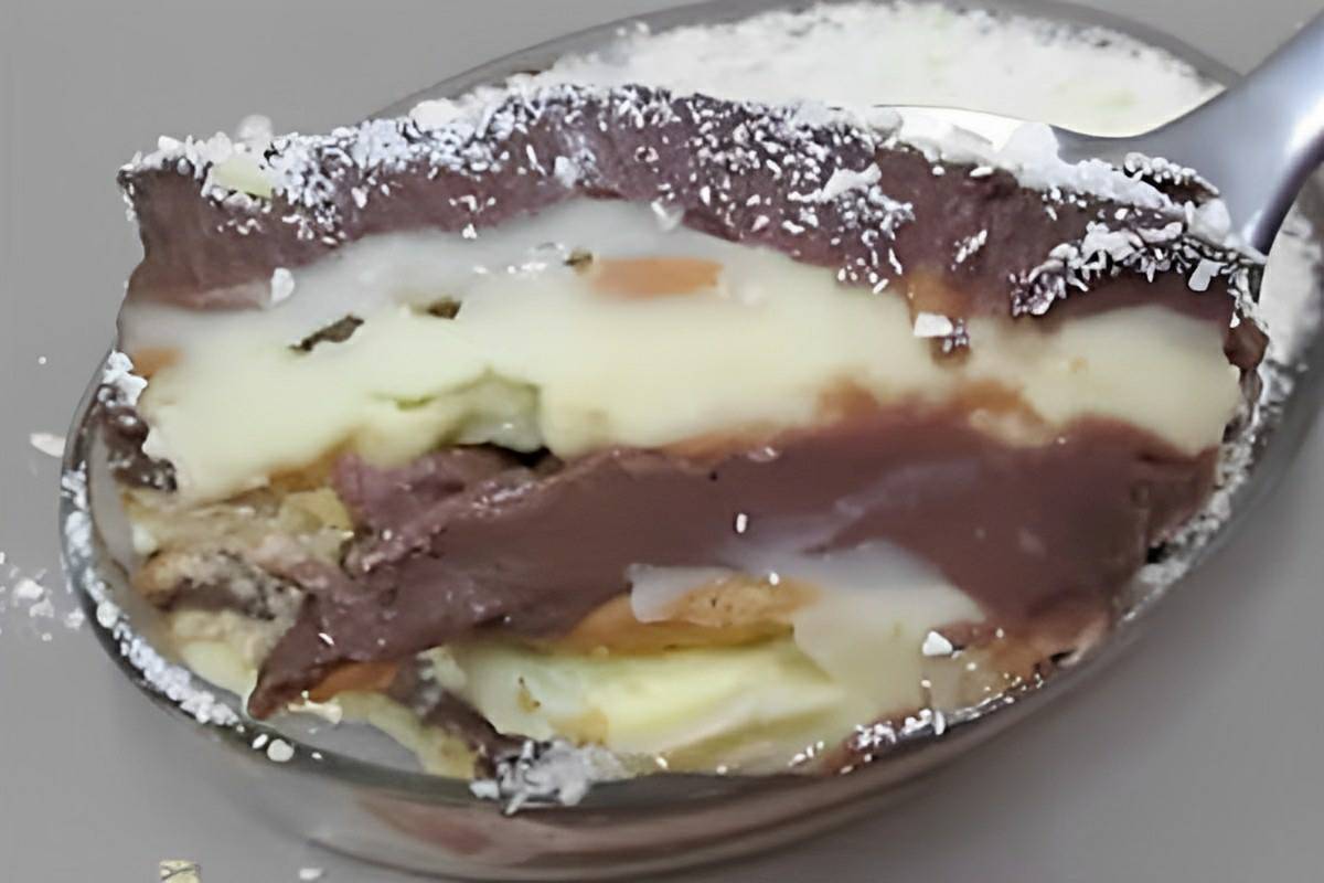 Pavê simples e delicioso com biscoito maisena a sobremesa ideal para o final de semana