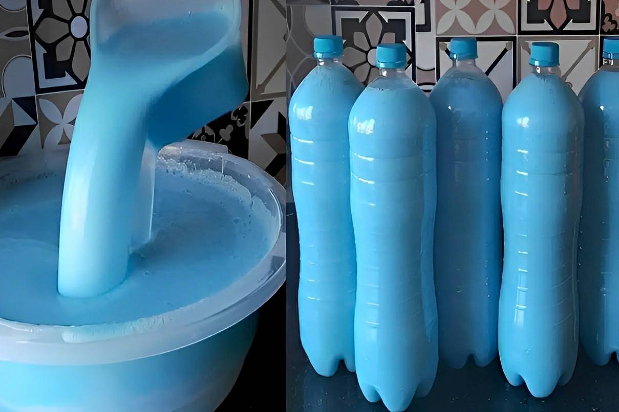 Sabão líquido para roupas com 3 ingredientes rende muito e deixa as roupas limpas e perfumadas