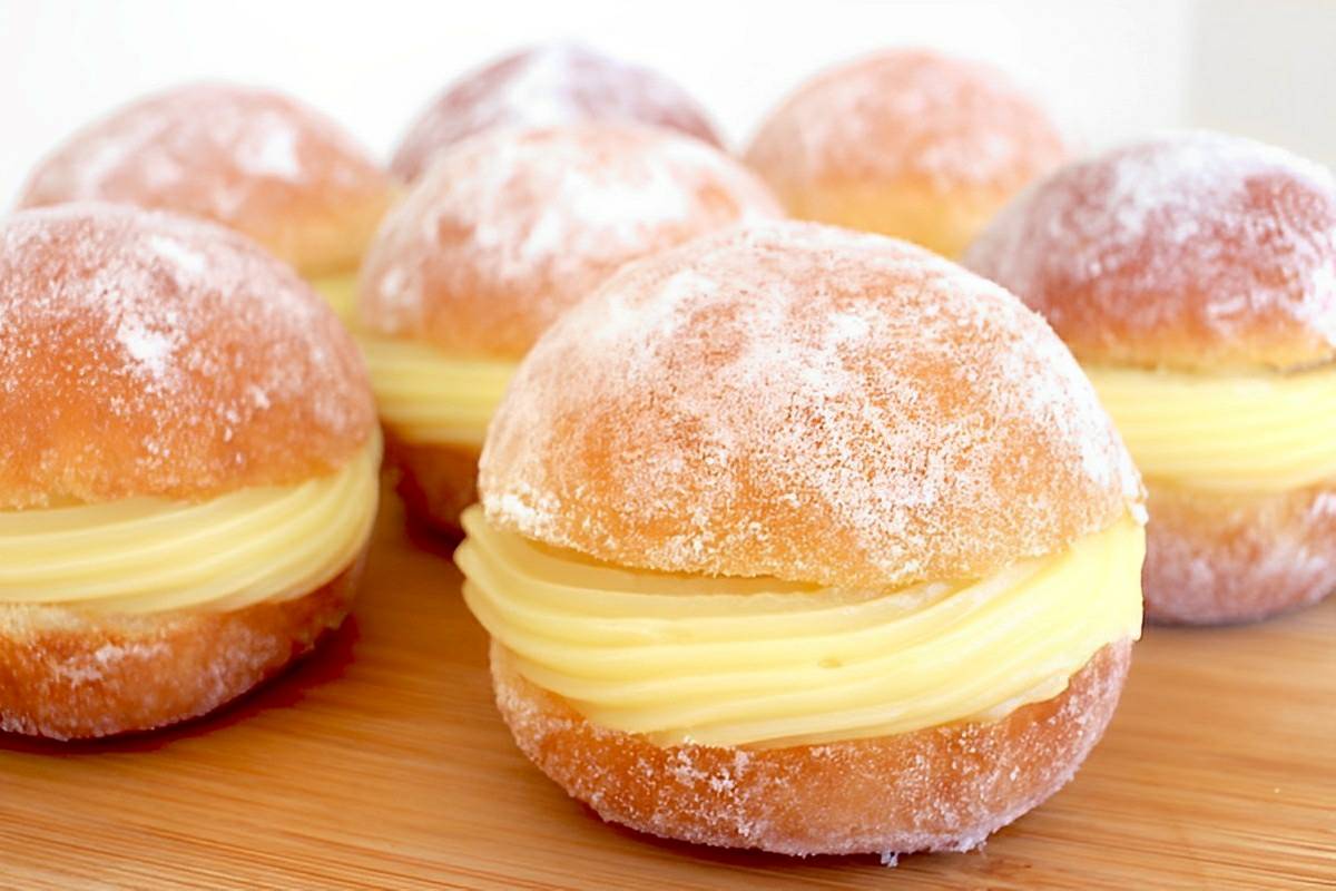 Sonho de padaria receita deliciosa que aprendi com padeiro da minha cidade uma delícia