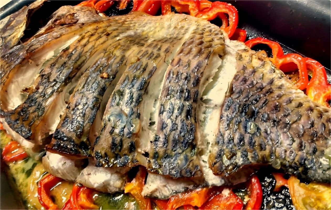 Tilápia assada no forno um peixe assado delicioso e fácil de fazer