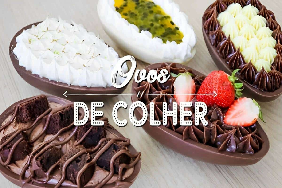 5 receitas de ovo de colher para fazer e faturar muito nessa Páscoa