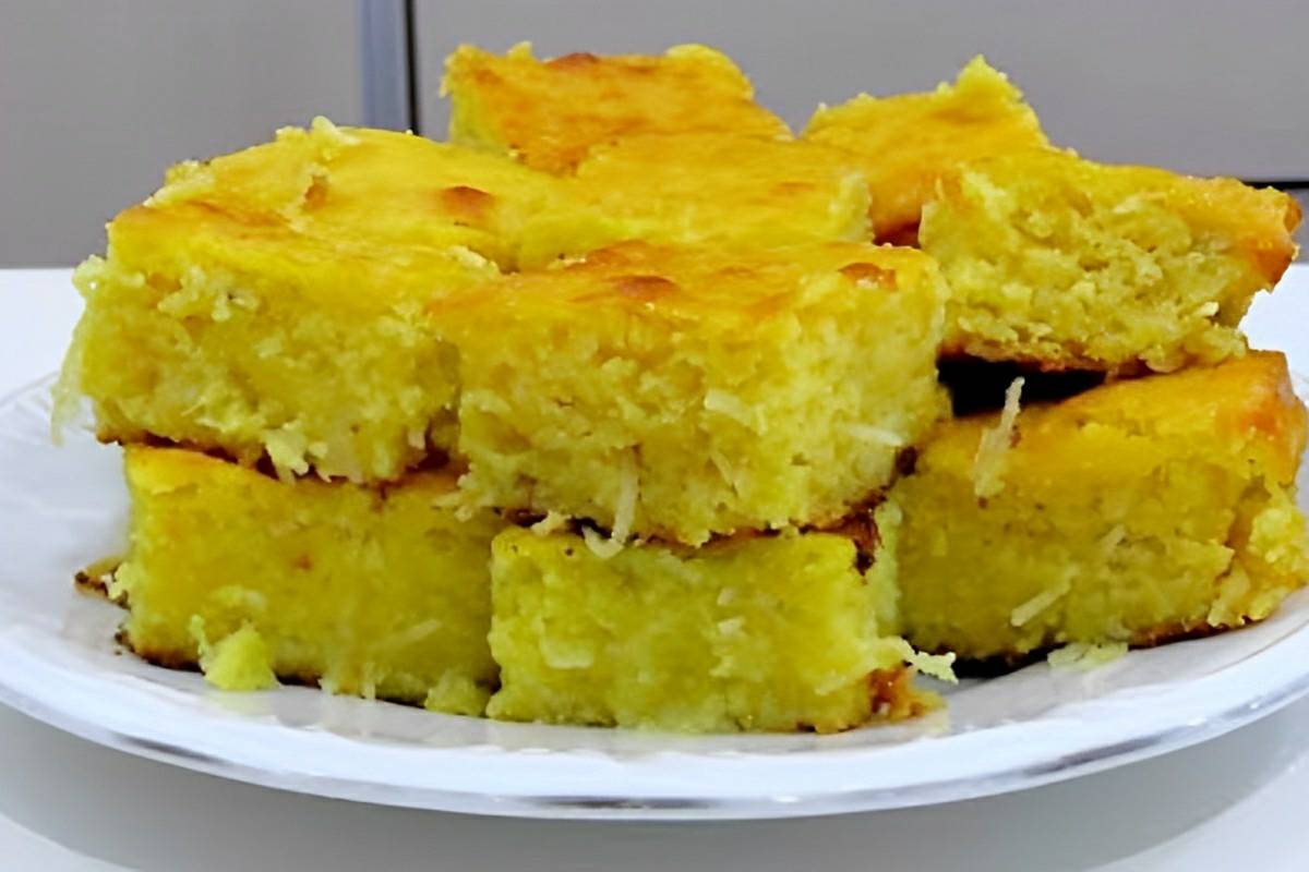 Bolo de batata doce sem farinha um bolo delicioso e muito fácil de preparar