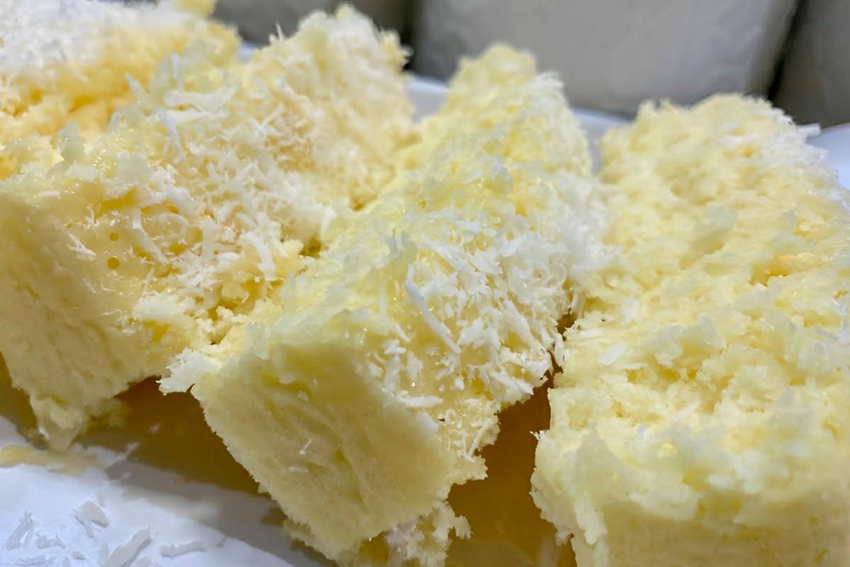 Misturei maisena leite de coco e 1 ovo e fiz o melhor bolo sem farinha que já comi