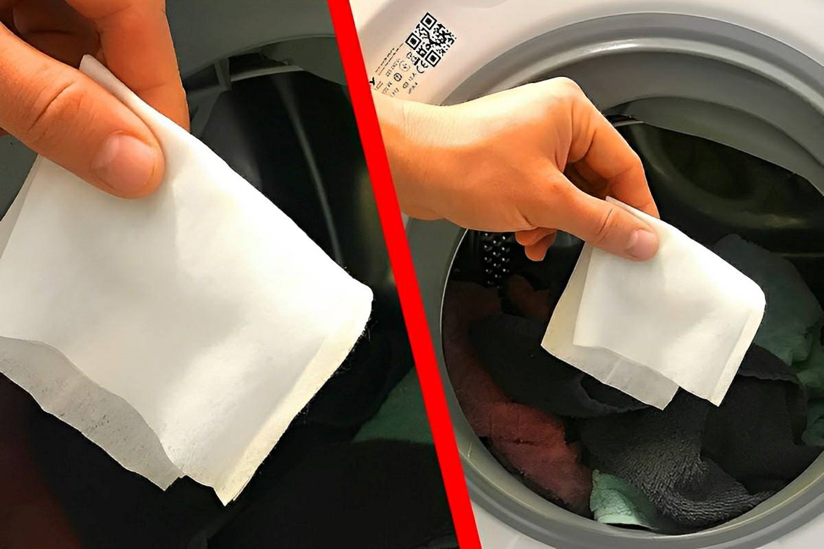 Coloquei lenço umedecido na maquina de lavar e não acreditei no que acontecer foi uma surpresa boa