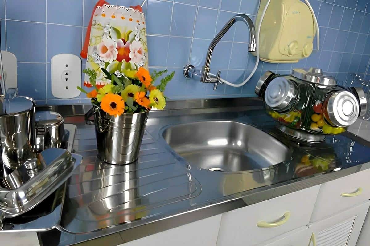 Misturinha caseira para dar brilho em pias de inox sem fazer esforço