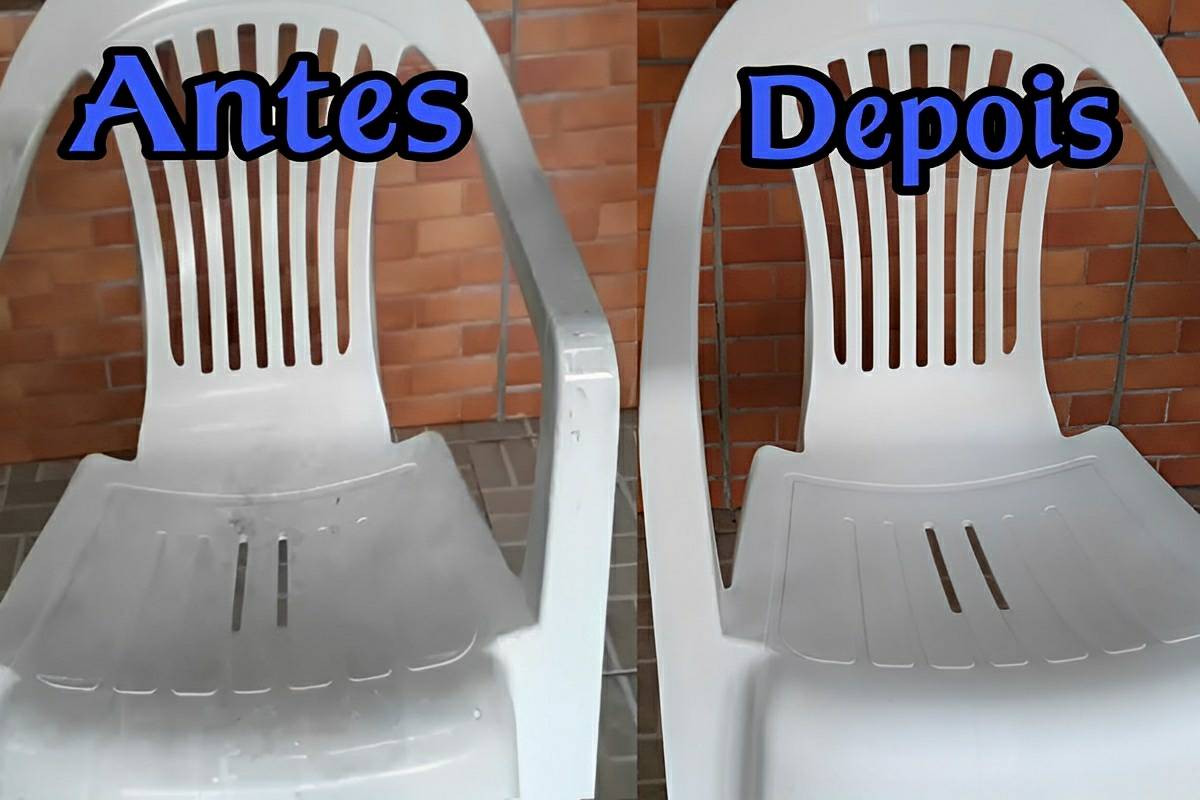 Como limpar cadeiras de plástico com uma misturinha caseira fácil e que funciona
