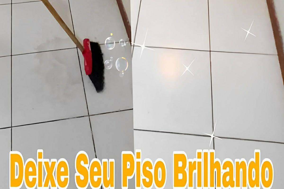 Limpa piso caseiro que limpa dá brilho e tira o cheiro de urina de animais da casa