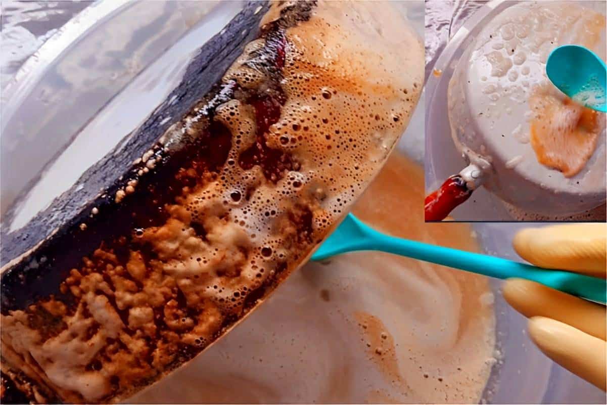 Misturinha mágica que derrete gordura e deixa as suas panelas brilhando como novas
