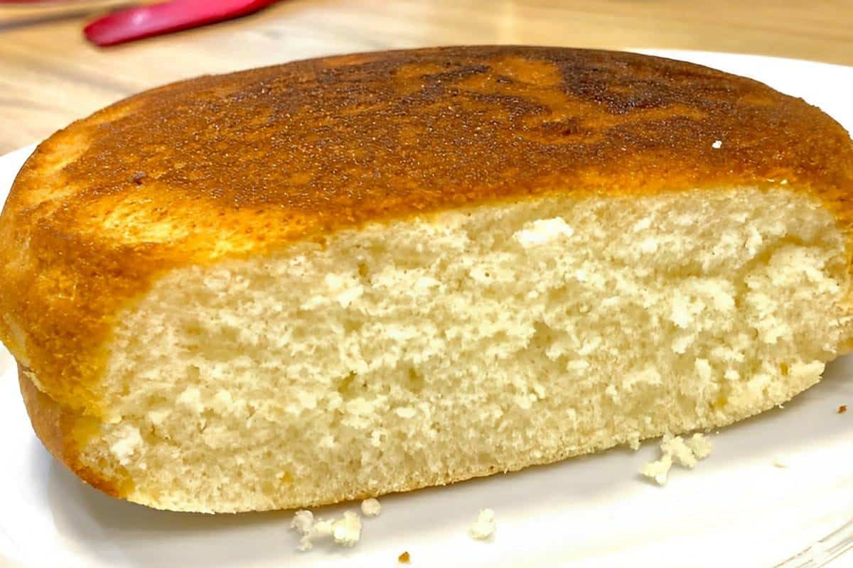 Pão sem trigo e sem óleo feito na frigideira muito simples e perfeito para o café da manhã