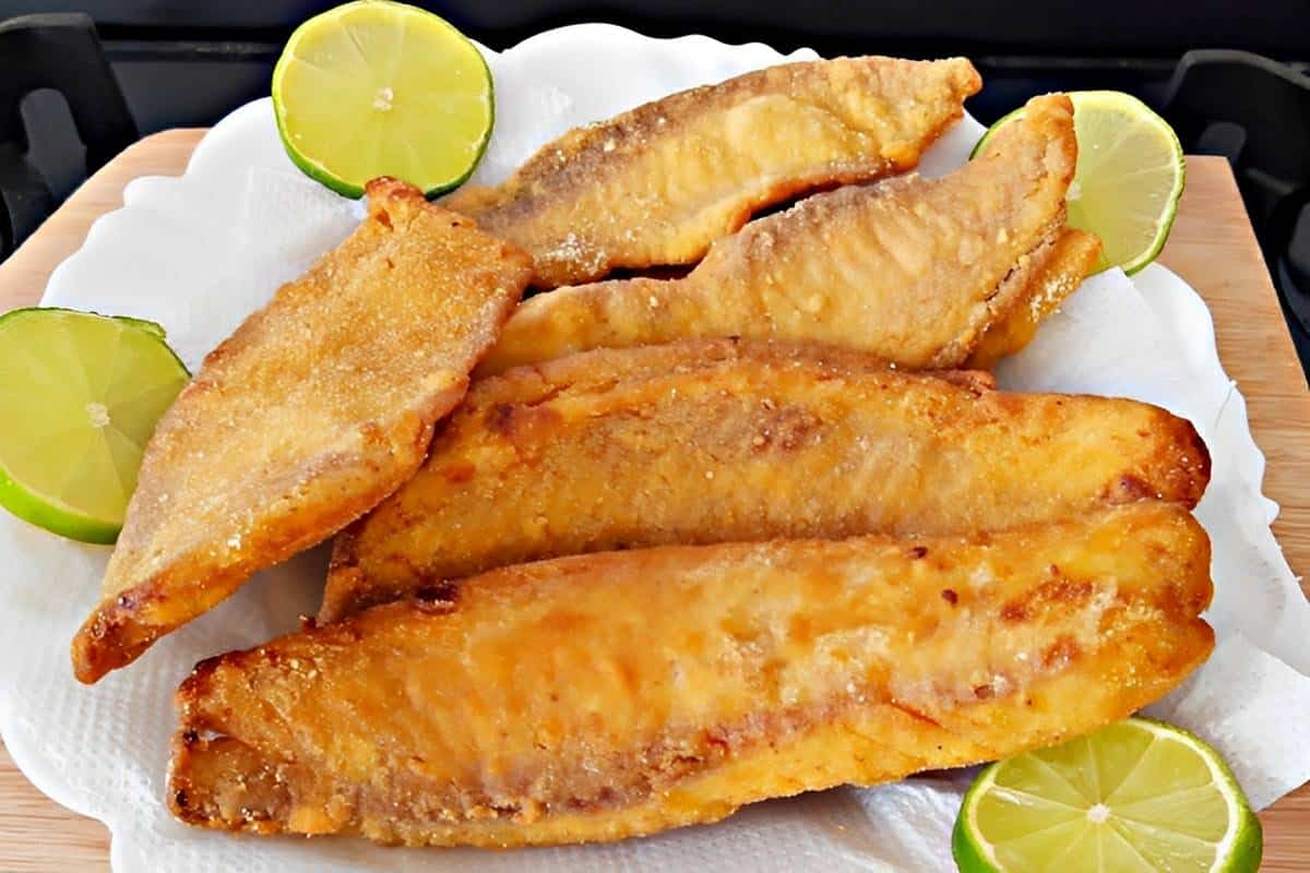Peixe frito sequinho e muito fácil de preparar uma delícia para servir no almoço ou jantar