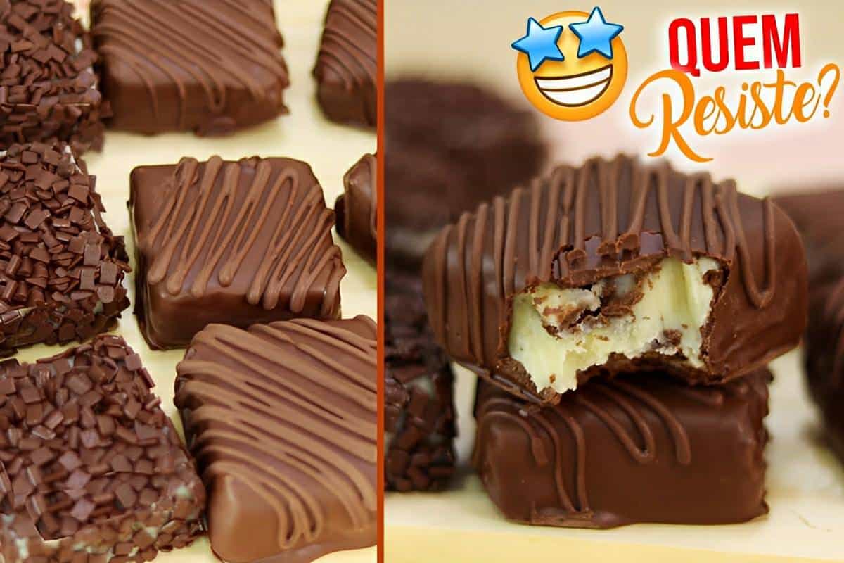Quadradinhos de chocolate uma receita que é garantia de sucesso nessa páscoa