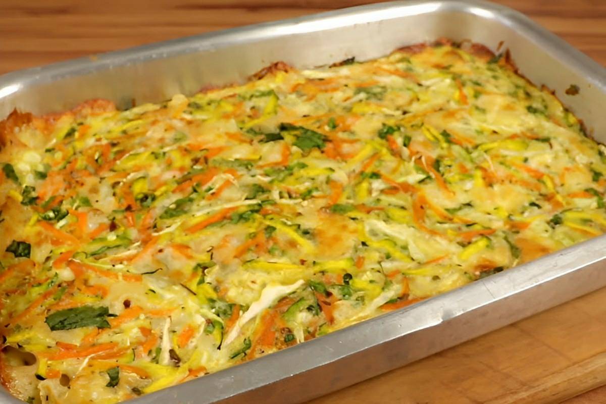 Torta de legumes sem farinha muito fácil é só misturar os ingredientes e levar ao forno