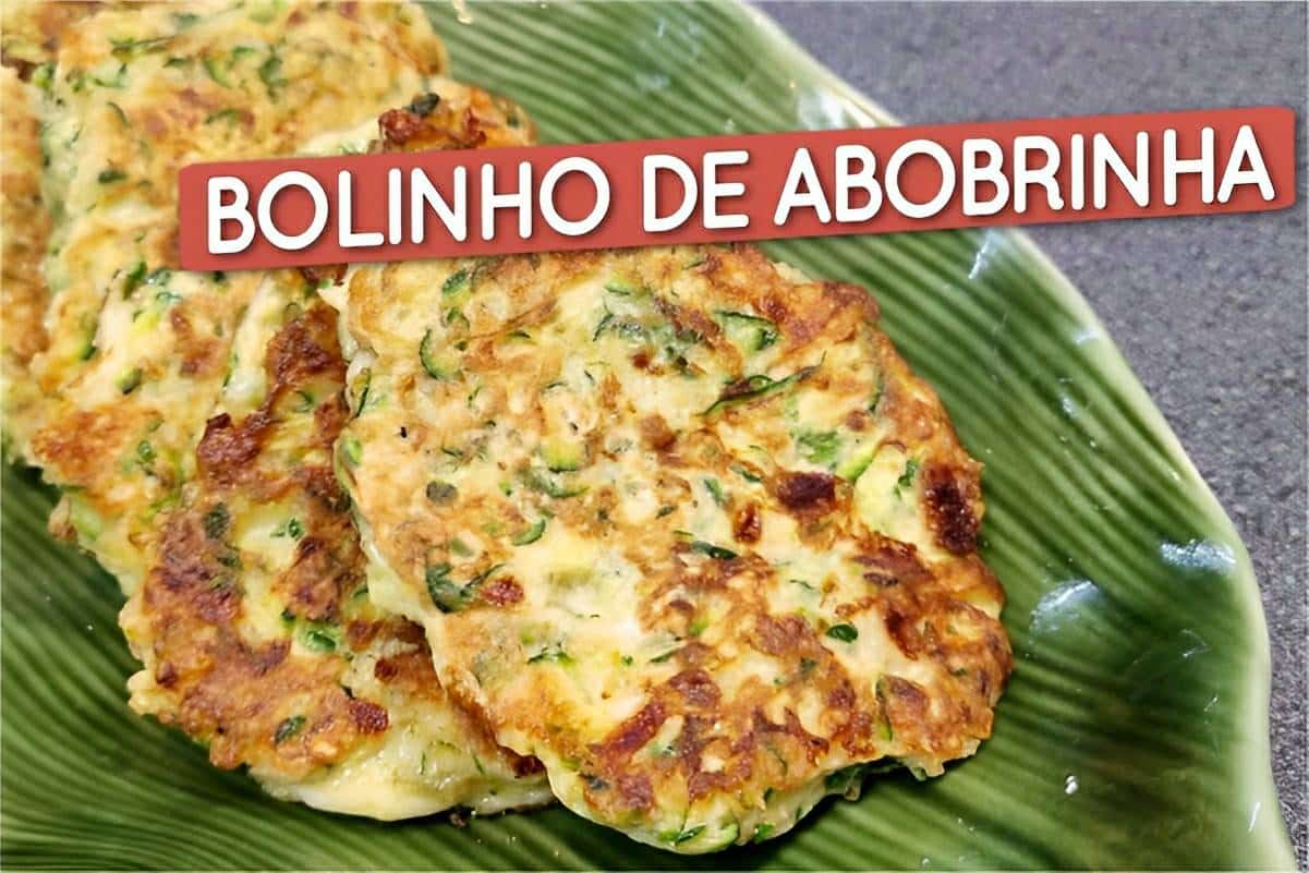 Bolinho de abobrinha leve e saudável dá até para colocar na lancheira das crianças