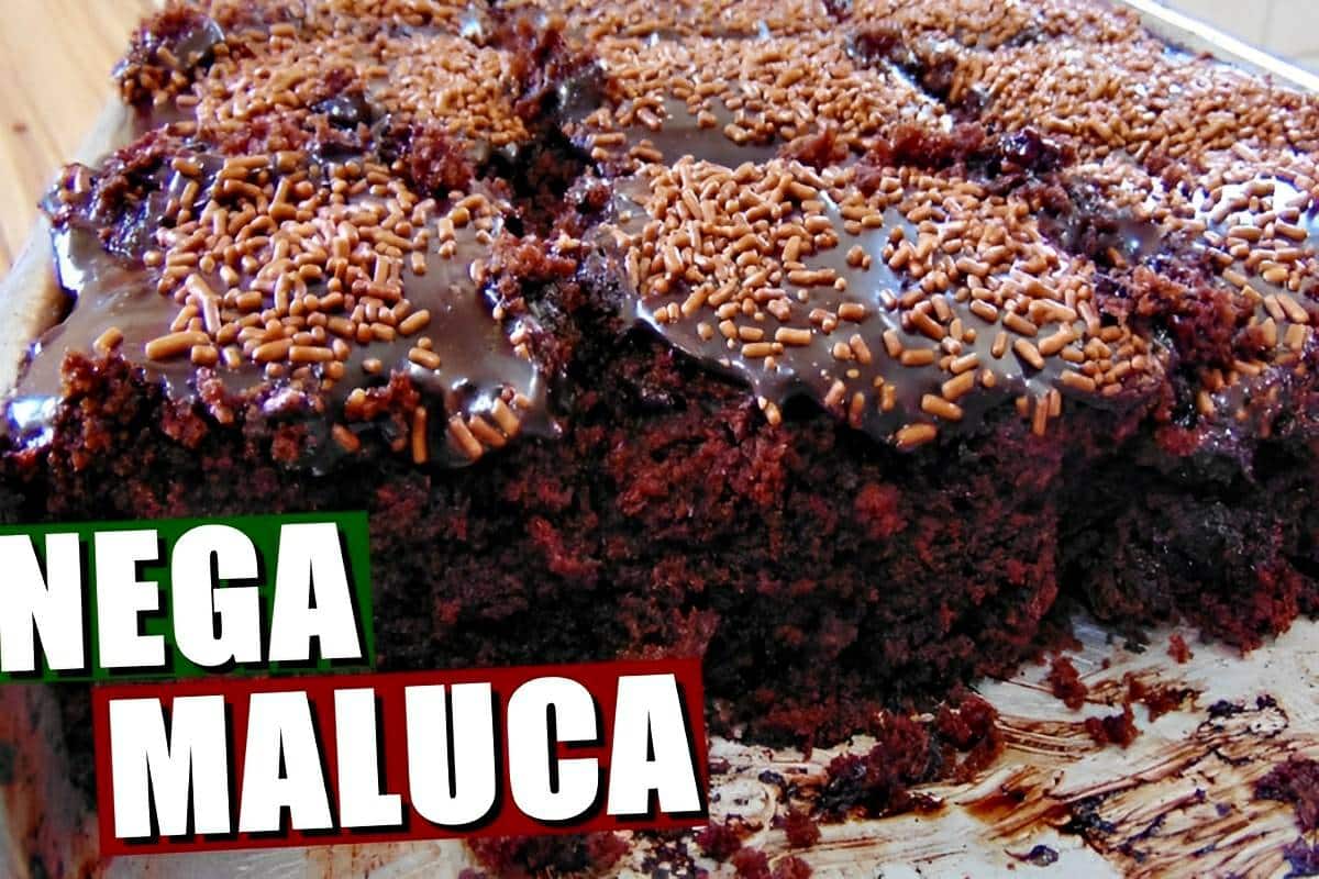 Bolo de chocolate “nega maluca” o bolo mais fácil do mundo é só misturar os ingredientes e assar
