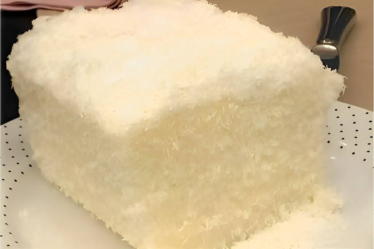 Bolo de tapioca sem ovos e sem forno é só misturar os ingredientes e levar à geladeira