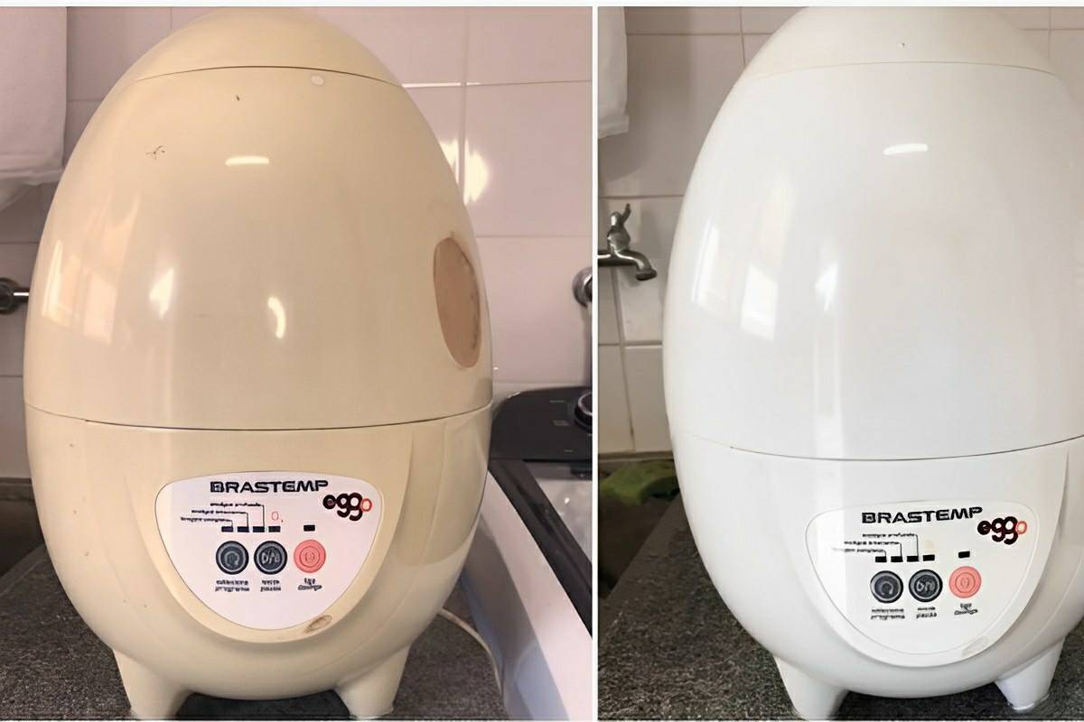 Como tirar o amarelado de eletrodomésticos e deixar a sua cozinha muito mais bonita
