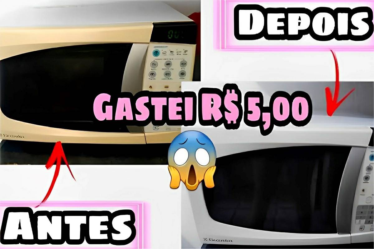 Como tirar o amarelado de eletrodomésticos sem fazer esforço usando apenas 1 ingrediente