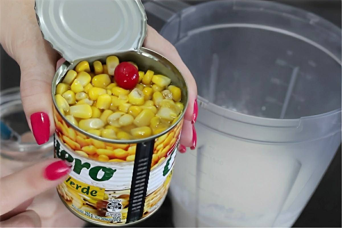 Creme de milho com milho de latinha simples prático e muito cremoso