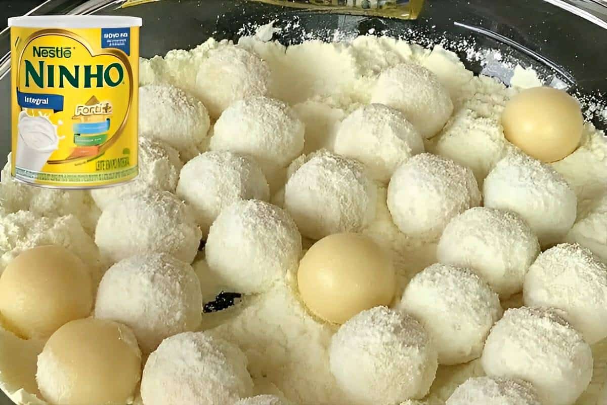 Docinho de Leite Ninho que não vai ao fogo simples e rápido é só misturar e está pronto